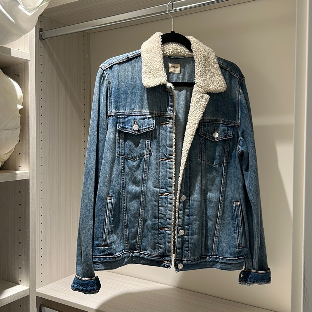 Gap sherpa denim jacket